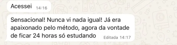 Depoimento de aluno do QBizu Petro